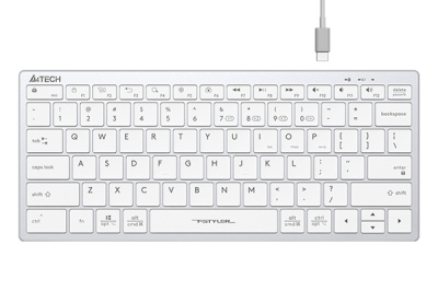 Клавиатура беспроводная A4Tech Fstyler FBX51C белая Клавиатура беспроводная A4Tech Fstyler FBX51C белая