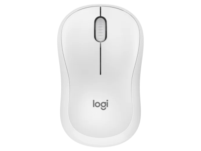 Мышь беспроводная Logitech M240 SILENT, белый