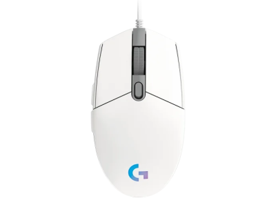 Мышь проводная Logitech G102 LIGHTSYNC, белый
