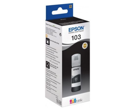 Чернила Epson 103 Ecotank Ink Bottle Черный (C13T00S14A)
