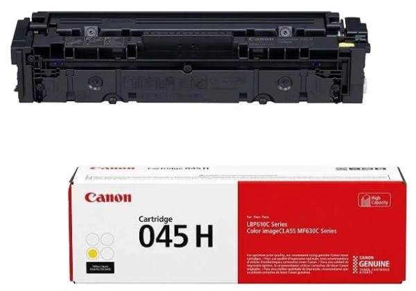 Картридж лазерный Canon 045H желтый, с чипом Картридж лазерный Canon 045H желтый, с чипом
