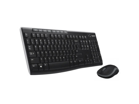 Клавиатура+мышь беспроводная Logitech MK270 черный Клавиатура+мышь беспроводная Logitech MK270 черный