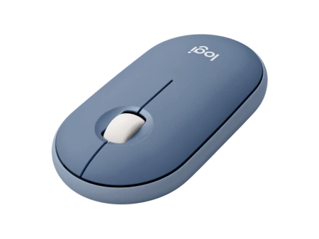 Мышь беспроводная Logitech Pebble M350 Blueberry