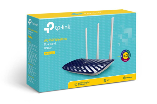 Wi-Fi роутер TP-LINK Archer C20 Wi-Fi роутер TP-LINK Archer C20
