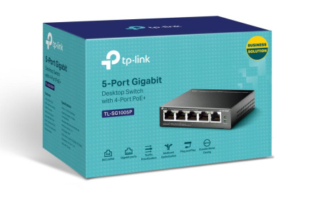 Коммутатор TP-LINK TL-SG1005P