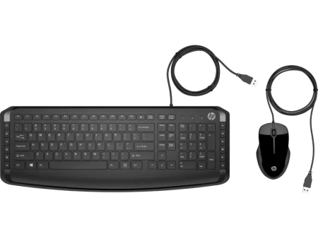 Комплект клавиатура+мышь проводная HP Pavilion 200 RUSS (9DF28AA)