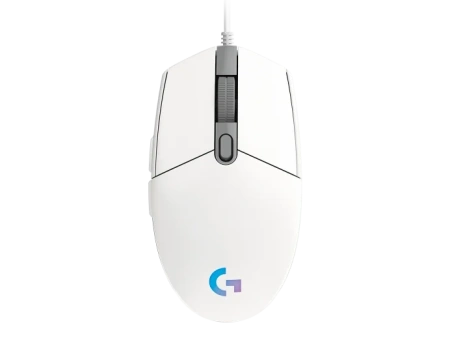 Мышь проводная Logitech G102 LIGHTSYNC, белый
