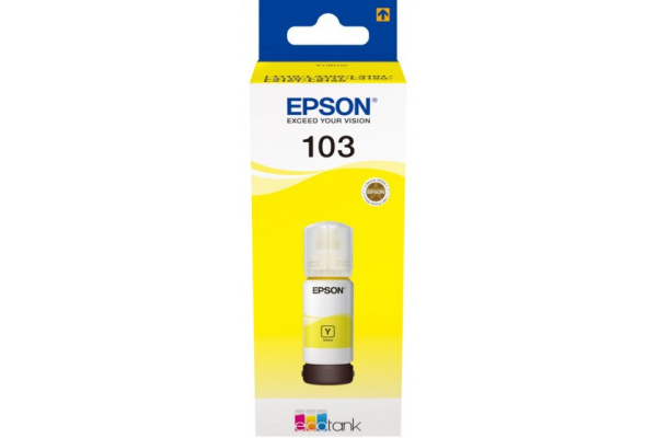 Чернила Epson 103 Ecotank Ink Bottle Yellow (C13T00S44A)