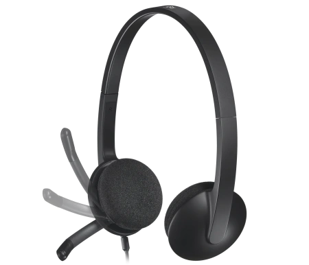 Компьютерная гарнитура Logitech USB Headset H340
