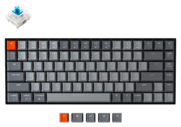 Беспроводная механическая клавиатура Keychron K2 Blue Беспроводная механическая клавиатура Keychron K2 Blue
