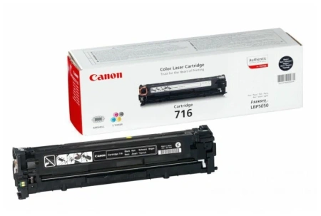 Картридж Canon 716Bk черный 