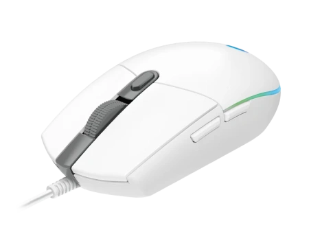 Мышь проводная Logitech G102 LIGHTSYNC, белый