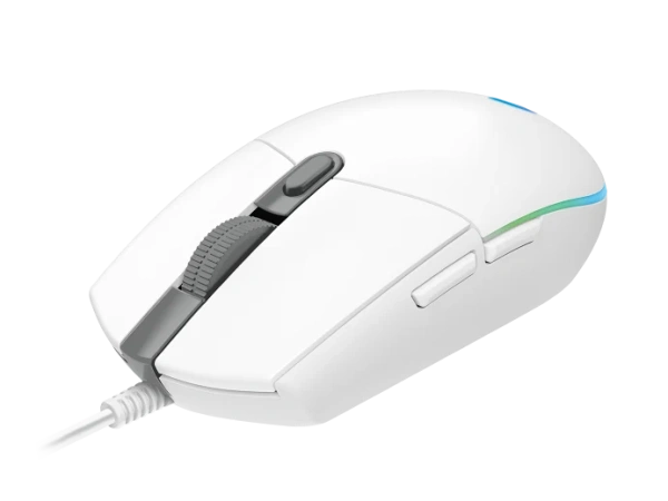 Мышь проводная Logitech G102 LIGHTSYNC, белый