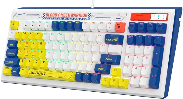 Клавиатура проводная A4Tech Bloody B950 Warrior Blue Клавиатура проводная A4Tech Bloody B950 Warrior Blue