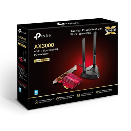 Wi-Fi адаптер + Bluetooth TP-LINK Archer TX3000E Wi-Fi адаптер + Bluetooth TP-LINK Archer TX3000E