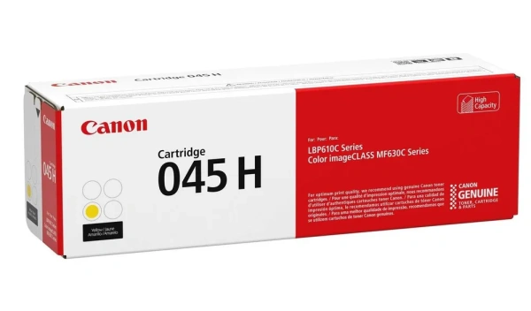 Картридж лазерный Canon 045H желтый, с чипом Картридж лазерный Canon 045H желтый, с чипом