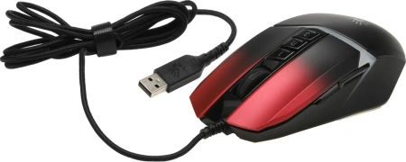 Мышь проводная A4Tech Bloody W60 Max GRADIENT красный