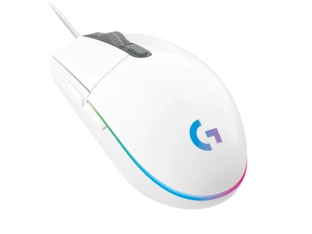 Мышь проводная Logitech G102 LIGHTSYNC, белый