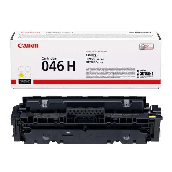 Картридж лазерный Canon 046H желтый, с чипом Картридж лазерный Canon 046H желтый, с чипом