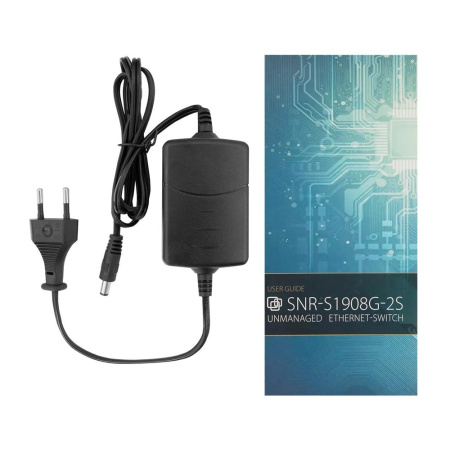 Коммутатор неуправляемый SNR-S1908G-2S