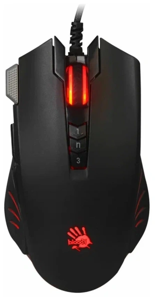 Мышь проводная A4Tech Bloody V9M черный