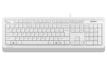 Клавиатура проводная A4Tech Fstyler FK10 белая