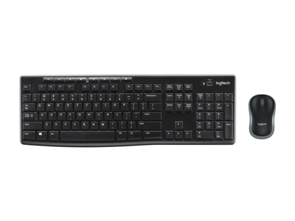 Клавиатура+мышь беспроводная Logitech MK270 черный