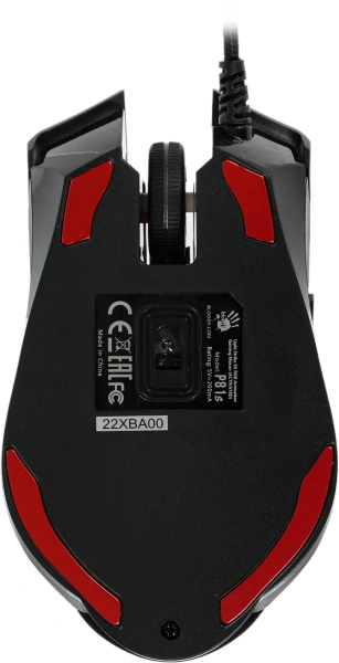 Мышь проводная A4Tech Bloody P81s черный