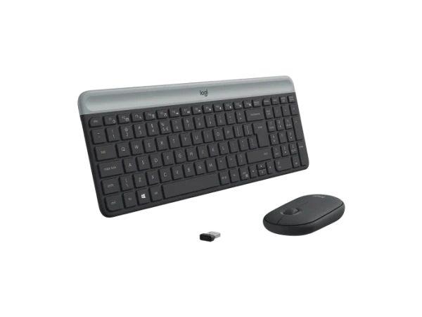 Клавиатура+мышь беспроводная Logitech MK470 черный