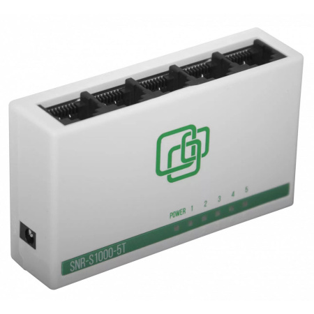 Неуправляемый коммутатор SNR-S1000-5T