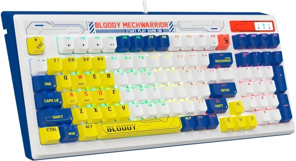 Клавиатура проводная A4Tech Bloody B950 Warrior Blue Клавиатура проводная A4Tech Bloody B950 Warrior Blue