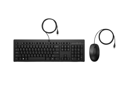 Комплект клавиатура+мышь проводная HP 255 (286J4AA)