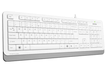 Клавиатура проводная A4Tech Fstyler FK10 белая