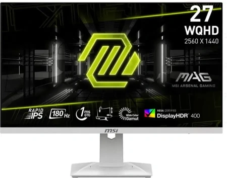 Монитор 27" MSI MAG 274QRFW белый