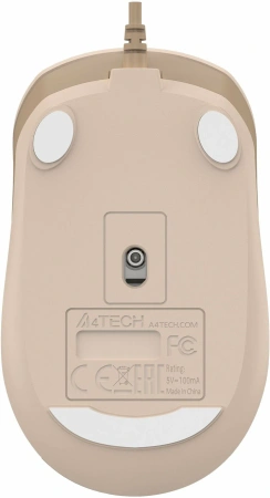 Мышь проводная A4Tech Fstyler FM26 Café Latte