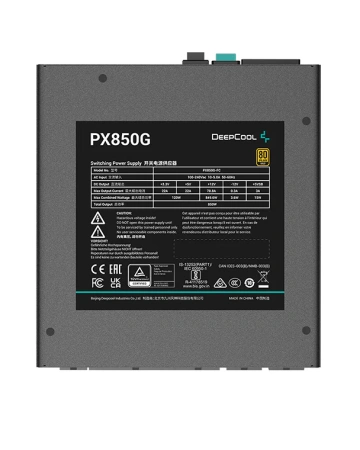 Блок питания DEEPCOOL PX850G черный Блок питания DEEPCOOL PX850G черный