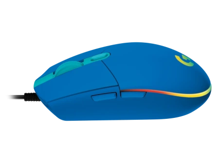 Мышь проводная Logitech G203 LIGHTSYNC RGB синий