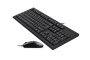 Комплект клавиатура+мышь проводная A4Tech KR-8520D черная