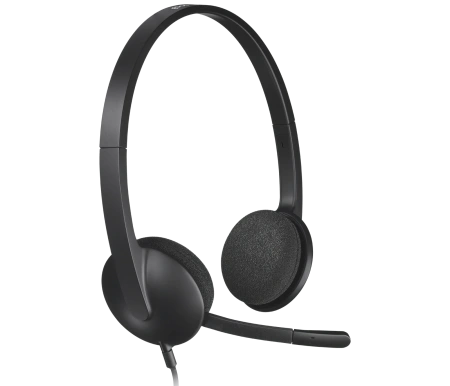 Компьютерная гарнитура Logitech USB Headset H340
