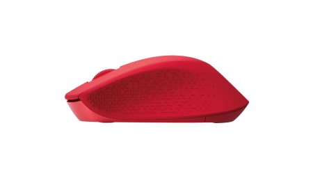 Мышь беспроводная Logitech M330 SILENT PLUS красная 