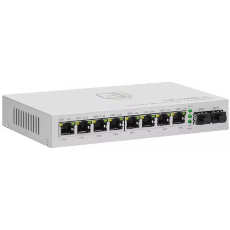 Коммутатор неуправляемый SNR-S1908G-2S