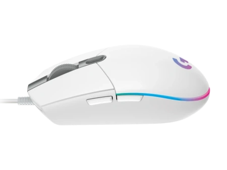 Мышь проводная Logitech G102 LIGHTSYNC, белый