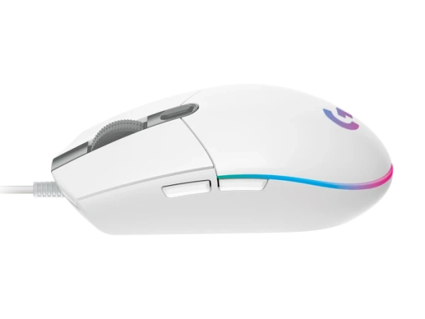 Мышь проводная Logitech G102 LIGHTSYNC, белый