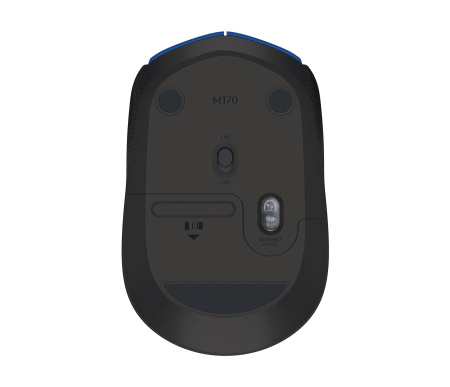 Мышь беспроводная Logitech M171, синий
