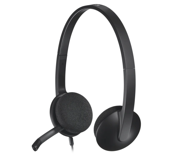 Компьютерная гарнитура Logitech USB Headset H340