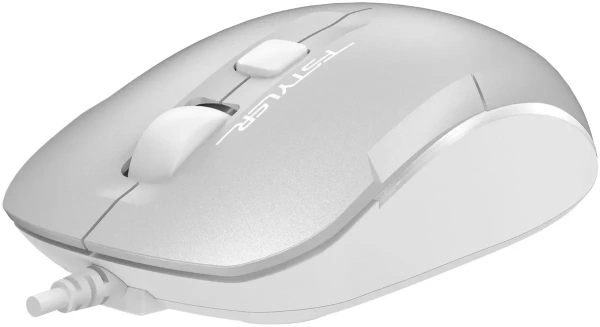 Мышь проводная A4Tech Fstyler FM26 Icy White
