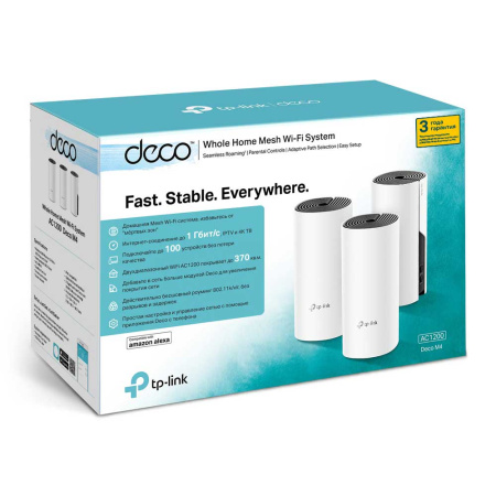 MESH-комплект TP-Link Deco M4 (3-pack)