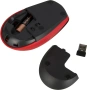 Мышь беспроводная Logitech M190, красный / черный
