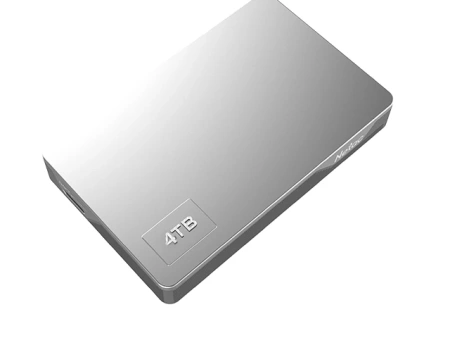 Внешний жесткий диск Netac 4TB USB 3.0 K338 Metal Silver+Grey (NT05K338N-004T-30SL) Внешний жесткий диск Netac 4TB USB 3.0 K338 Metal Silver+Grey (NT05K338N-004T-30SL)