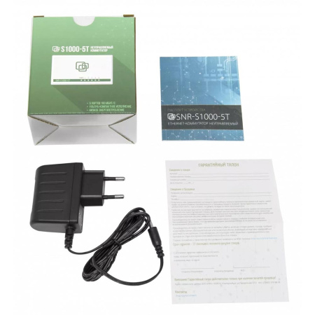 Неуправляемый коммутатор SNR-S1000-5T